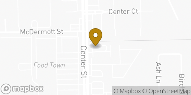 Map showing the location of Dunkin' in Deer Park, TX 77536