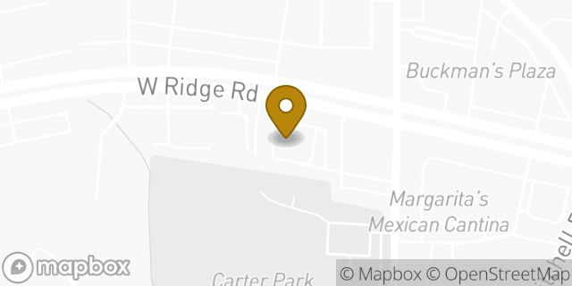 Map showing the location of Starbucks Coffee Company in Greece, NY 14626