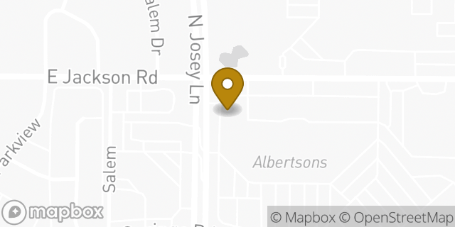 Map showing the location of Hotworx in Carrollton, TX 75006