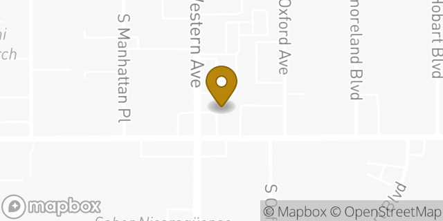 Map showing the location of ATM 7ELEVEN-FCTI in Los Angeles, CA 90006