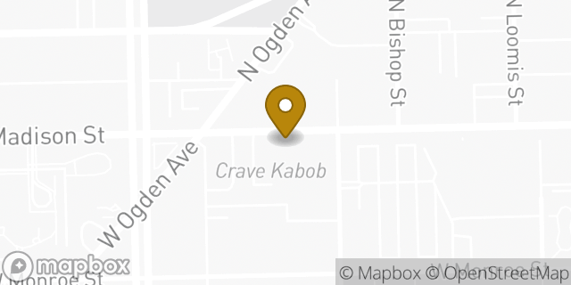 Map showing the location of Subway in Chicago, IL 60607