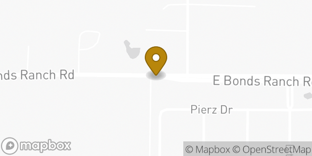 Map showing the location of Bonds Ranch in Fort Worth, TX 76052