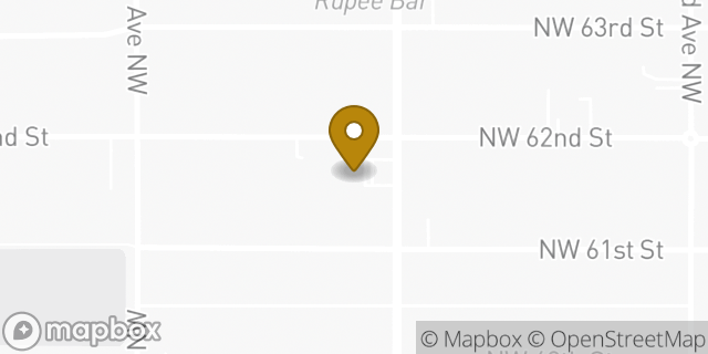 Map showing the location of Amazon Locker - Everly in Seattle, WA 98107
