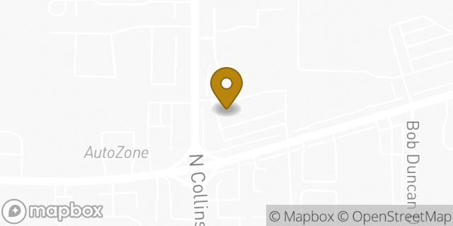 Map showing the location of Amazon Locker - Elko in Arlington, TX 76011