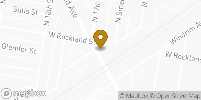 Map showing the location of Amazon Locker - Sternsman in Phialdelphia, PA 19135