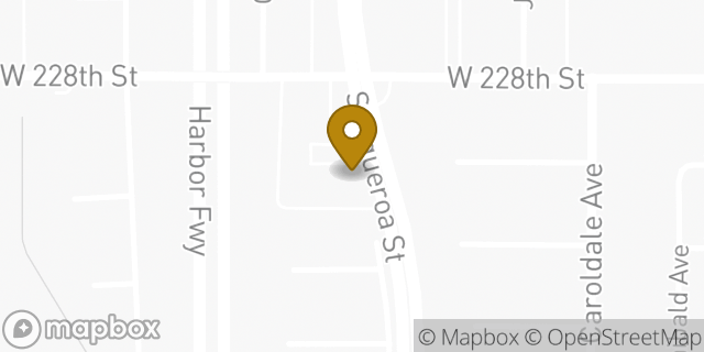 Map showing the location of 7-Eleven in Carson, CA 90745