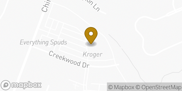 Map showing the location of Starbucks in Lexington, KY 40502