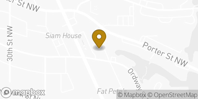 Map showing the location of The UPS Store in Washington, DC 20008