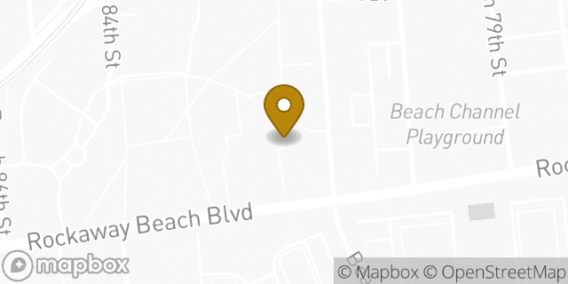 Map showing the location of Amazon Locker - Sturt in Queens, NY 11693