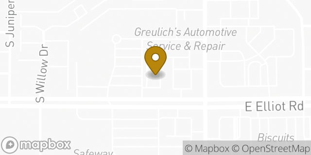 Map showing the location of McDonald's in Tempe, AZ 85284