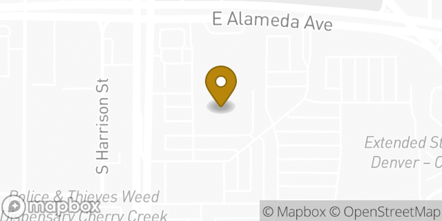 Map showing the location of ATM Walgreens in Glendale, CO 80246