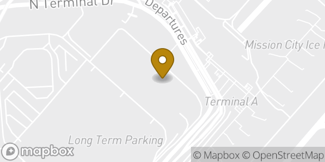 Map showing the location of Hertz in San Antonio, TX 78216