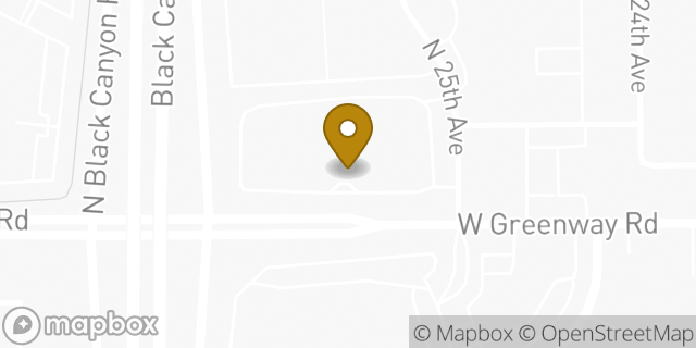 Map showing the location of La Quinta Inn in Phoenix, AZ 85023