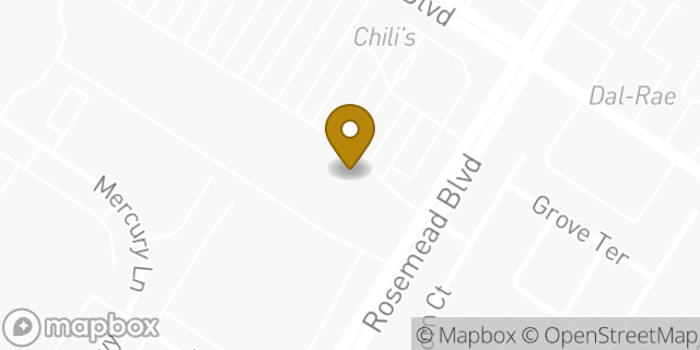 Map showing the location of Aldi in Pico Rivera, CA 90660