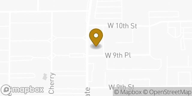 Map showing the location of Banner Children's Community Clinic in Mesa, AZ 85201