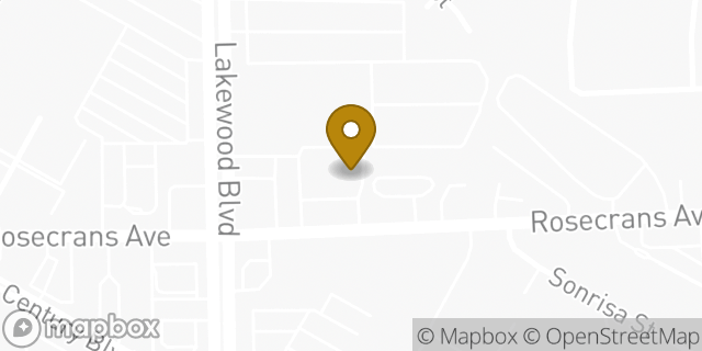 Map showing the location of ATM Walgreens in Bellflower, CA 90706