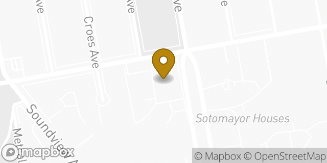Map showing the location of Amazon Locker - Herbert in Bronx, NY 10472