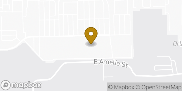 Map showing the location of Aldi in Orlando, FL 32803