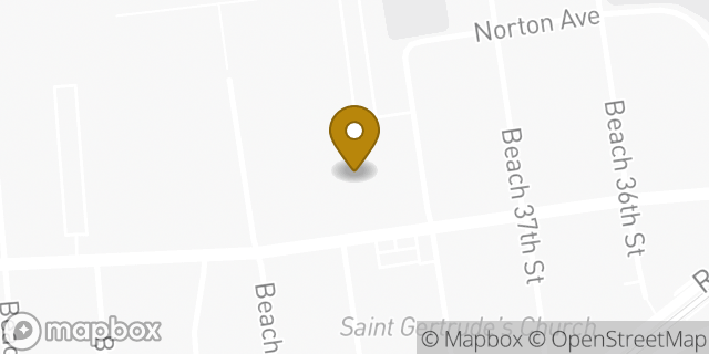 Map showing the location of Amazon Locker - Boca in Far Rockaway, NY 11691