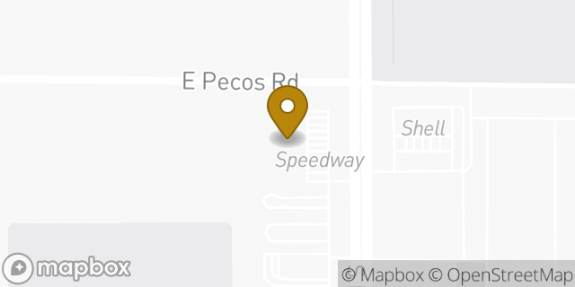 Map showing the location of ATM 7ELEVEN, INC. in Mesa, AZ
