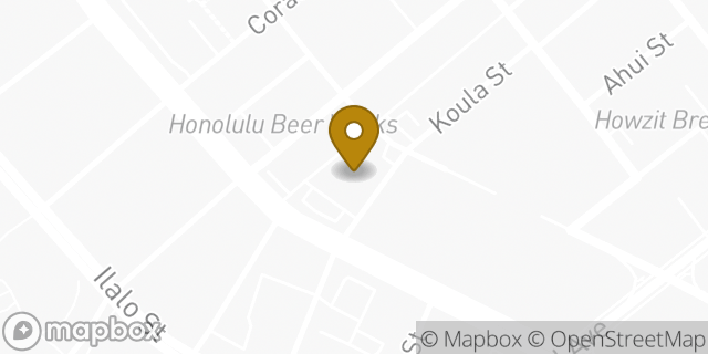 Map showing the location of FedEx ShipSite in Honolulu, HI 96813