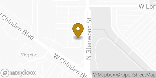 Map showing the location of Starbucks in Garden City, ID 83714