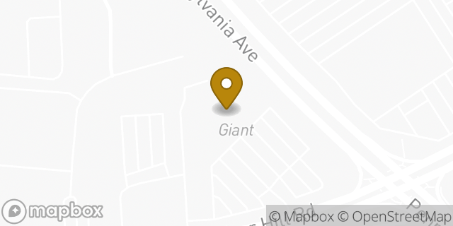 Map showing the location of Coinme in District Heights, MD 20747