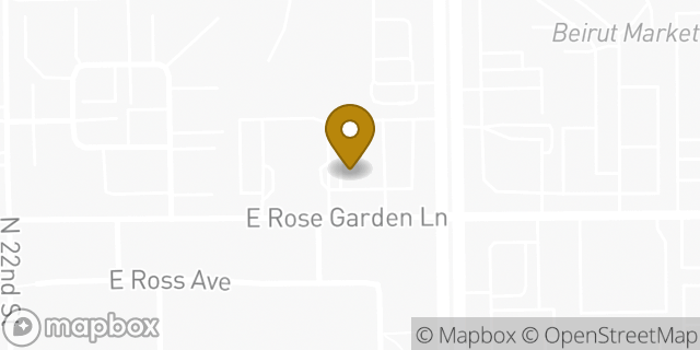 Map showing the location of Amazon Locker - Amit in Phoenix, AZ 85024