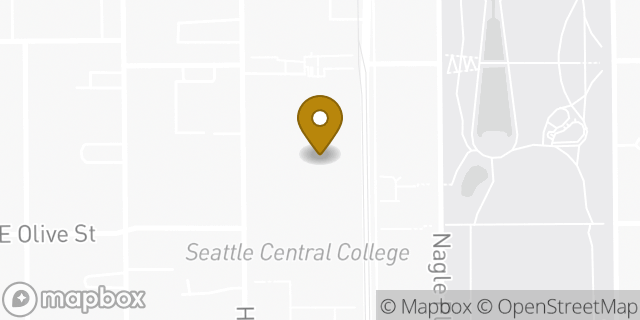 Map showing the location of ATM Central Community College 2 in Seattle, WA 98122