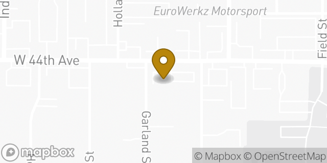 Map showing the location of Enterprise in Wheat Ridge, CO 80033