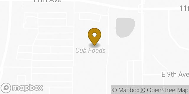 Map showing the location of Coinme in Maplewood, MN 55109