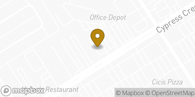Map showing the location of Whataburger in Houston, TX 77069