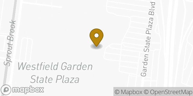 Map showing the location of YETI in Paramus, NJ 07652