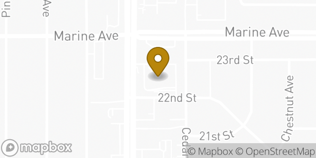 Map showing the location of ATM Walgreens in Manhattan Beach, CA 90266