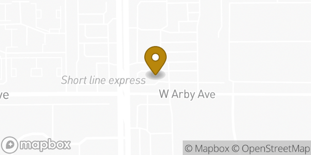 Map showing the location of Starbucks in Las Vegas, NV 89113