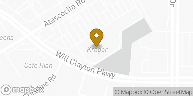 Map showing the location of ATM Kroger in Humble, TX 77396
