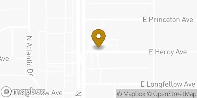 Map showing the location of McDonald's in Spokane, WA 99207
