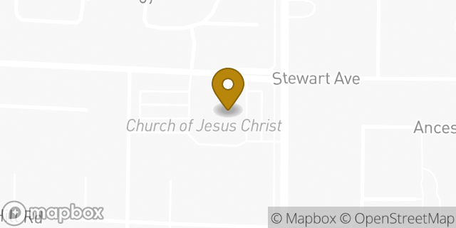 Map showing the location of The Church of Jesus Christ of Latter-day Saints in Las Vegas, NV 89110