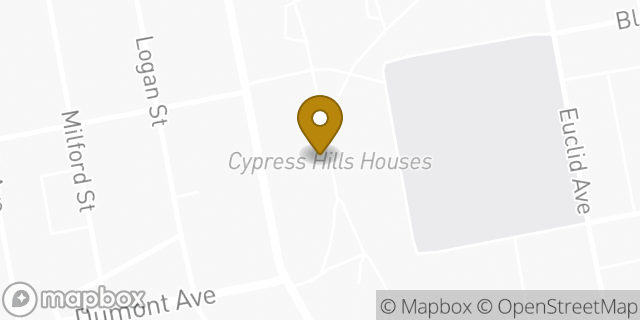 Map showing the location of Amazon Locker - Lluc in Brooklyn, NY 11208