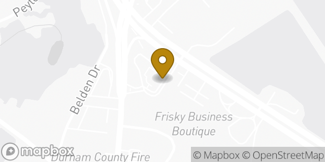 Map showing the location of McDonald's in Durham, NC 27703