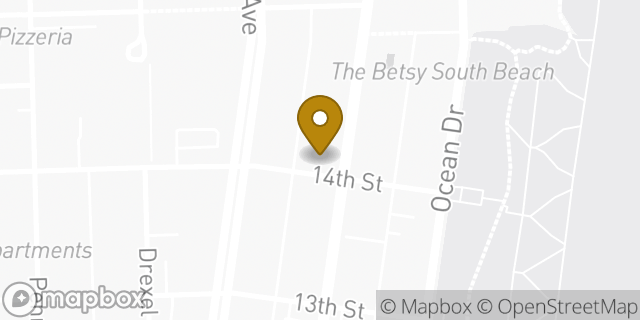Map showing the location of Walgreens in Miami Beach, FL 33139