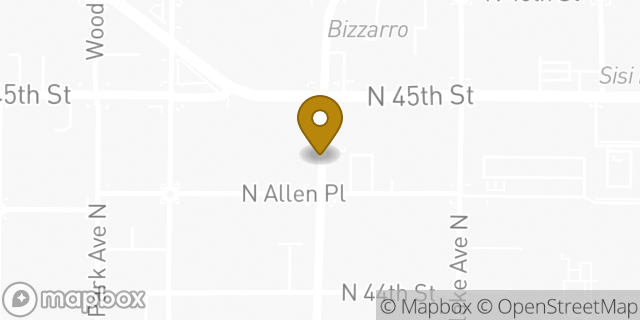 Map showing the location of ATM Walgreens in Seattle, WA