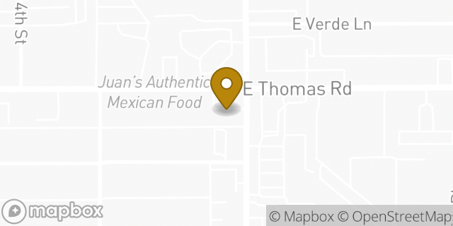 Map showing the location of Coinstar in Phoenix, AZ 85014