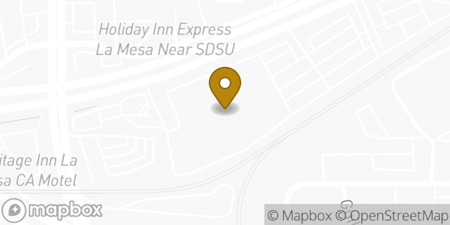 Map showing the location of ATM Costco in La Mesa, CA 91941