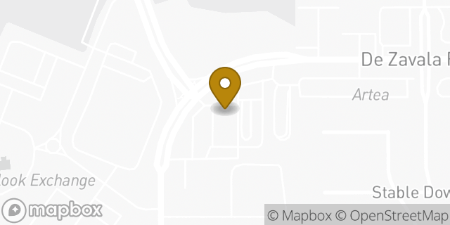Map showing the location of Amazon Locker - Tajumulco in San Antonio, TX 78249
