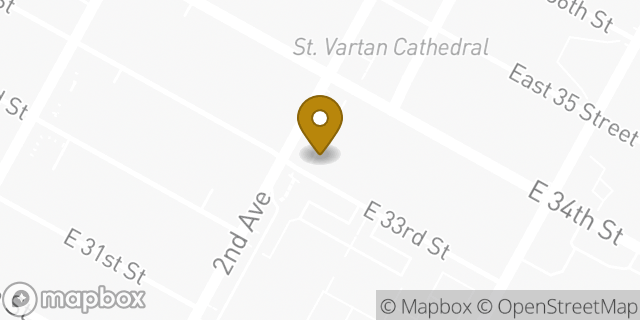 Map showing the location of Chipotle Mexican Grill in New York, NY 10016