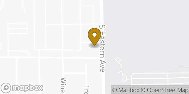 Map showing the location of Subway in Las Vegas, NV 89119