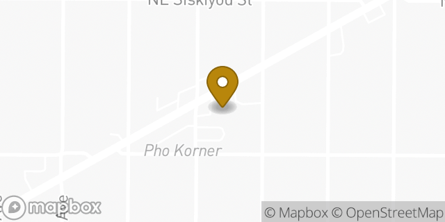 Map showing the location of Amazon Locker - Cedar in Portland, OR 97213