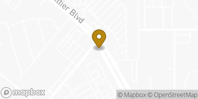 Map showing the location of Coinstar in Whittier, CA 90601
