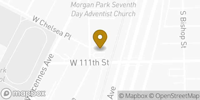 Map showing the location of Amazon Locker - Definition in Chicago, IL 60643